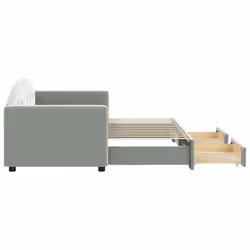 VidaXL 3197342 divano Divano letto Grigio - Vista aggiuntiva 4