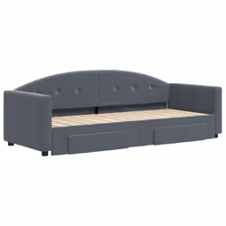 VidaXL 3197343 divano Divano letto Grigio - Vista aggiuntiva 3