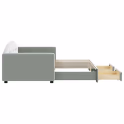 VidaXL 3197349 divano Divano letto Grigio - Vista aggiuntiva 4