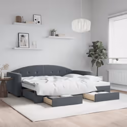 VidaXL 3197350 divano Divano letto Grigio
