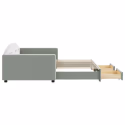 VidaXL 3197356 divano Divano letto Grigio - Vista aggiuntiva 4