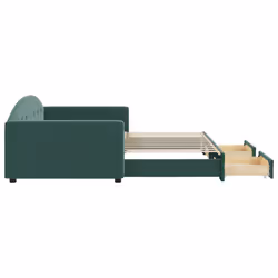 VidaXL 3197358 divano Divano letto Verde - Vista aggiuntiva 4