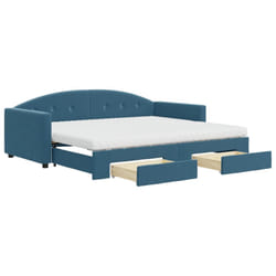 VidaXL 3197372 divano Divano letto Blu