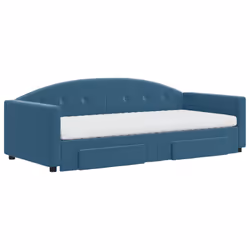 VidaXL 3197372 divano Divano letto Blu - Vista aggiuntiva 3