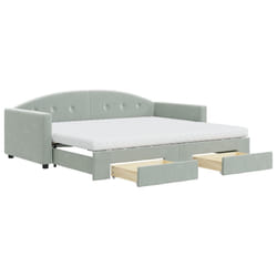 VidaXL 3197373 divano Divano letto Grigio