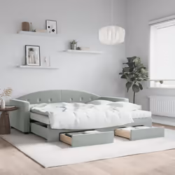 VidaXL 3197373 divano Divano letto Grigio
