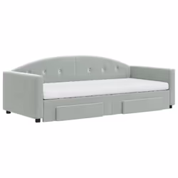VidaXL 3197373 divano Divano letto Grigio