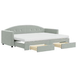 VidaXL 3197386 divano Divano letto Grigio