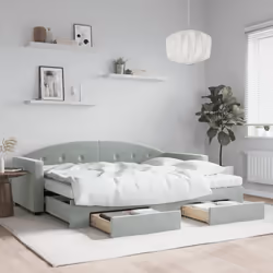 VidaXL 3197386 divano Divano letto Grigio