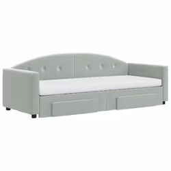 VidaXL 3197386 divano Divano letto Grigio