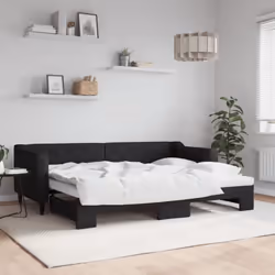 Questo letto da giorno 2 in 1 con il letto estraibile, che funge sia da divano che da letto, è un'aggiunta pratica e accattiv ...
