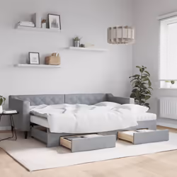 VidaXL 3197475 divano Divano letto Grigio