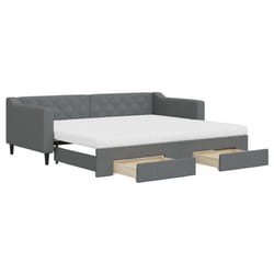 VidaXL 3197481 divano Divano letto Grigio