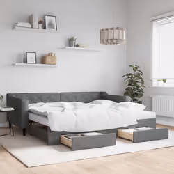 VidaXL 3197481 divano Divano letto Grigio