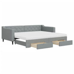 VidaXL 3197490 divano Divano letto Grigio