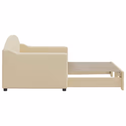 VidaXL 3197529 divano Divano letto Crema - Vista aggiuntiva 4