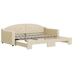 VidaXL 3197534 divano Divano letto Crema