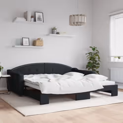 Questo letto da giorno 2 in 1 con il letto estraibile, che funge sia da divano che da letto, è un'aggiunta pratica e accattiv ...