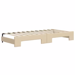 VidaXL 3197539 divano Divano letto Crema - Vista aggiuntiva 8