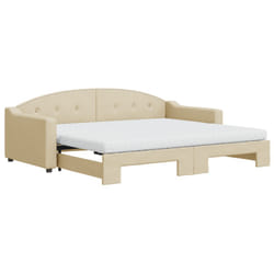 VidaXL 3197552 divano Divano letto Crema