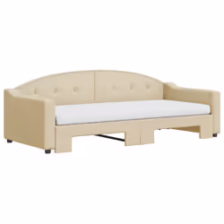 VidaXL 3197552 divano Divano letto Crema
