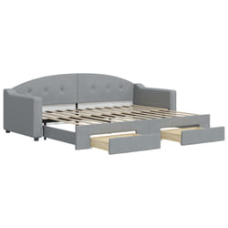 VidaXL 3197561 divano Divano letto Grigio