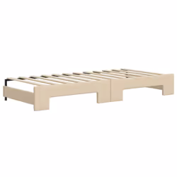 VidaXL 3197565 divano Divano letto Crema - Vista aggiuntiva 8