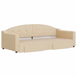 VidaXL 3197570 divano Divano letto Crema