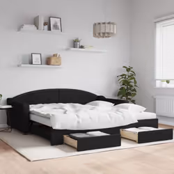 Questo letto da giorno 2 in 1 con il letto estraibile, che funge sia da divano che da letto, è un'aggiunta pratica e accattiv ...