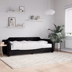 VidaXL 3197623 divano Divano letto Nero