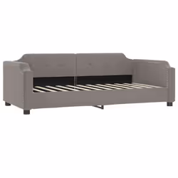 Divano Letto con Materasso Tortora 100x200 cm in Tessutocod mxl 87752 - Vista aggiuntiva 3