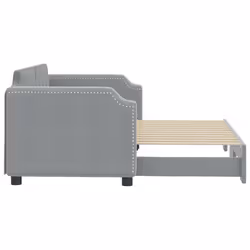 VidaXL 3197629 divano Divano letto Grigio - Vista aggiuntiva 4