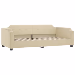 VidaXL 3197656 divano Divano letto Crema - Vista aggiuntiva 4