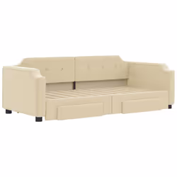 VidaXL 3197669 divano Divano letto Crema