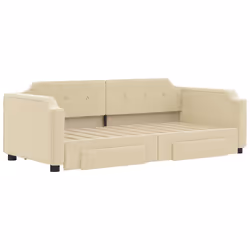 VidaXL 3197674 divano Divano letto Crema