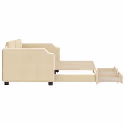 VidaXL 3197674 divano Divano letto Crema - Vista aggiuntiva 4