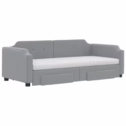 VidaXL 3197683 divano Divano letto Grigio