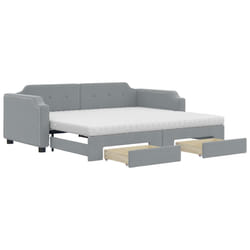 VidaXL 3197688 divano Divano letto Grigio