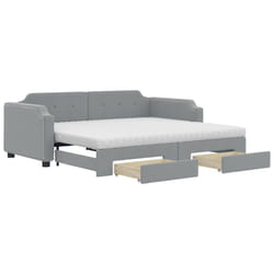 VidaXL 3197698 divano Divano letto Grigio