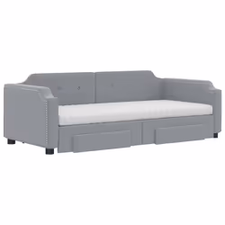 VidaXL 3197698 divano Divano letto Grigio