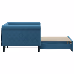 VidaXL 3197770 divano Divano letto Blu - Vista aggiuntiva 4