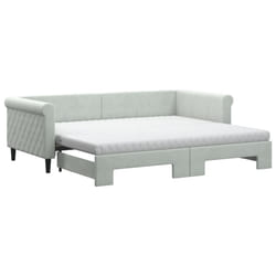 VidaXL 3197788 divano Divano letto Grigio