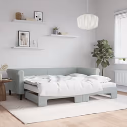 VidaXL 3197788 divano Divano letto Grigio