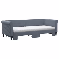 VidaXL 3197809 divano Divano letto Grigio