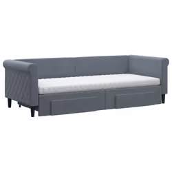 VidaXL 3197837 divano Divano letto Grigio - Vista aggiuntiva 3