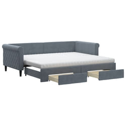 VidaXL 3197844 divano Divano letto Grigio