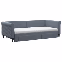 VidaXL 3197851 divano Divano letto Grigio - Vista aggiuntiva 3