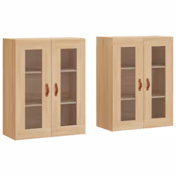 Armadietti a Parete 2 pz Rovere Sonoma in Legno Multistratocod mxl 94138 - Vista aggiuntiva 2