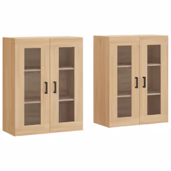 Armadietti a Parete 2 pz Rovere Sonoma in Legno Multistratocod mxl 94143 - Vista aggiuntiva 2