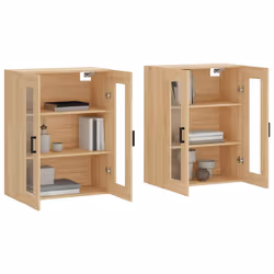 Armadietti a Parete 2 pz Rovere Sonoma in Legno Multistratocod mxl 94143 - Vista aggiuntiva 3